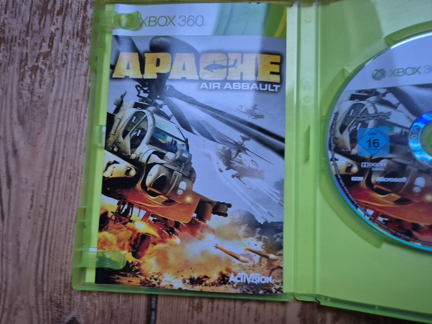 Apache: Air Assault (Xbox 360) Complete With Manual PAL UK