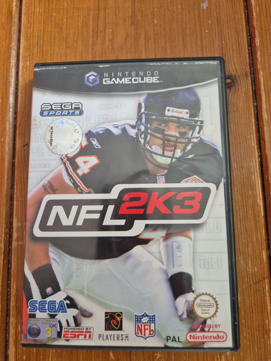 NFL 2K3 - Nintendo GameCube - PAL UK version - Complete In Box