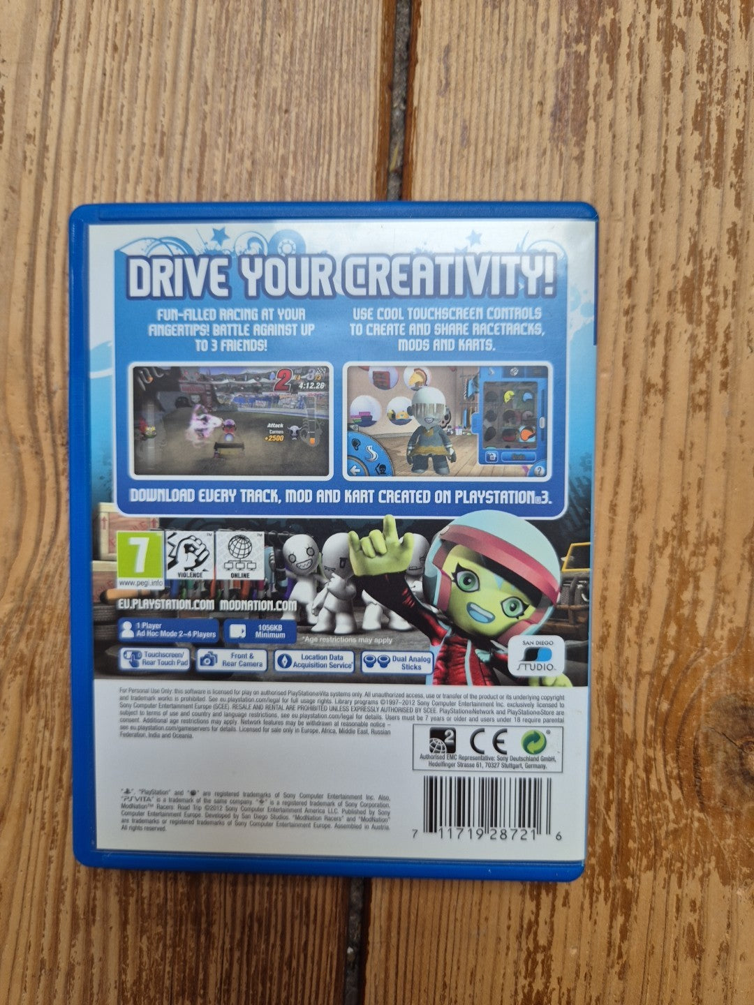 ModNation Racers for PlayStation PS Vita - PAL UK