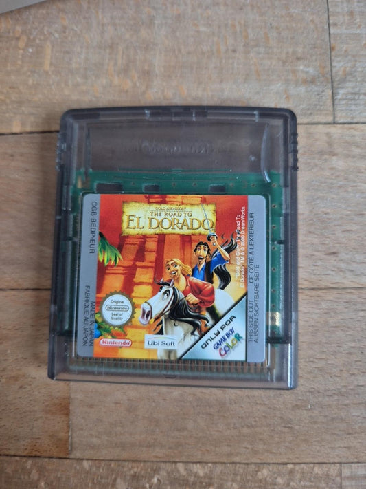 The Road To El Dorado Nintendo Game Boy Colour PAL UK