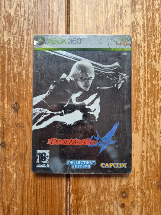 Devil May Cry 4 Collectors Steelbook Edition Xbox 360 Complete PAL UK