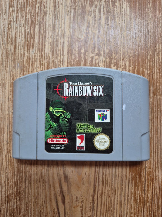 Rainbow Six N64 Nintendo 64 PAL UK