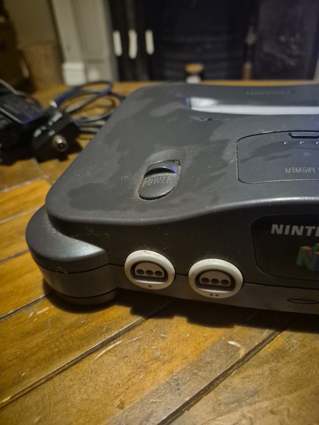 Nintendo 64 Console And Official Yellow Controller Complete Set Up