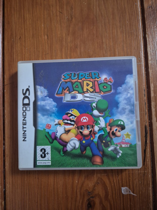 Super Mario 64 DS (Nintendo DS, 2005) - PAL UK Complete With Manual
