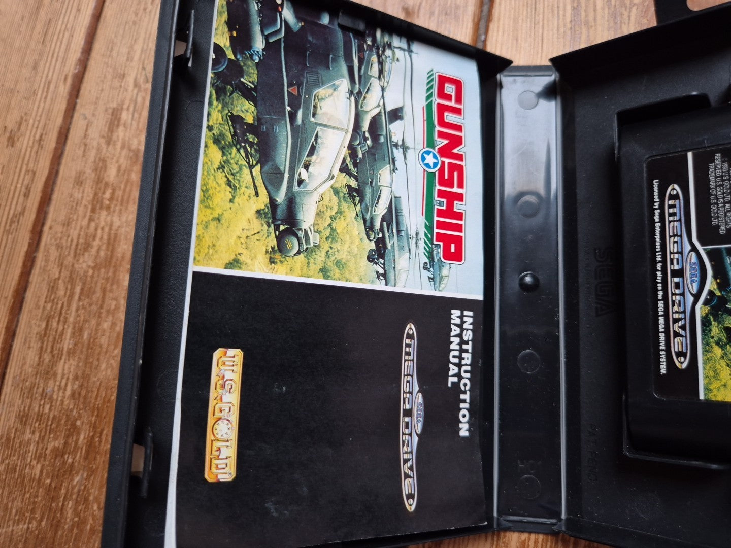 Gunship - Sega Mega Drive - Compete With Manual PAL UK