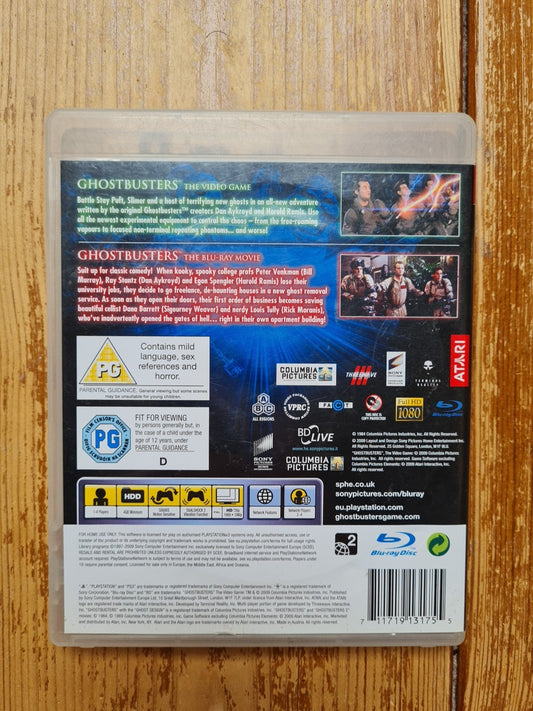 Ghostbusters: The Video Game Special Edition (PS3 PlayStation 3) W Blue Ray Film