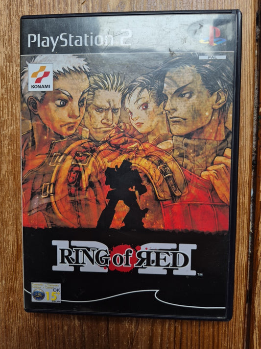Ring Of Red (Sony PlayStation 2, 2001) PS2 Complete With Manual PAL UK