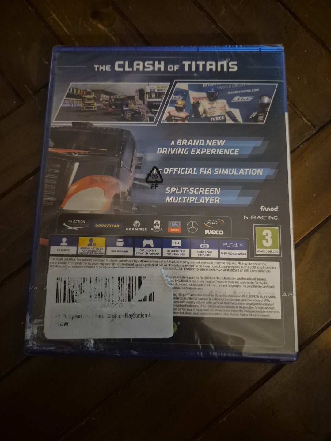 FIA European Truck Racing Championship PS4 PlayStation 4 Brand New And Sealed