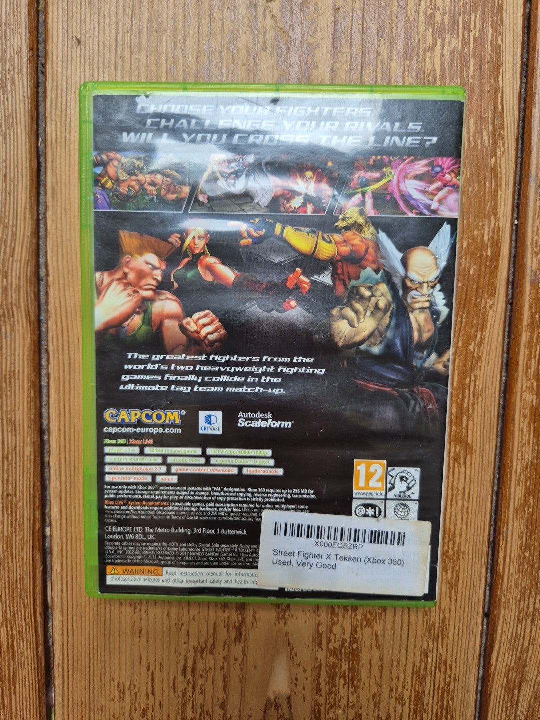 Street Fighter X Tekken (Xbox 360) PAL UK