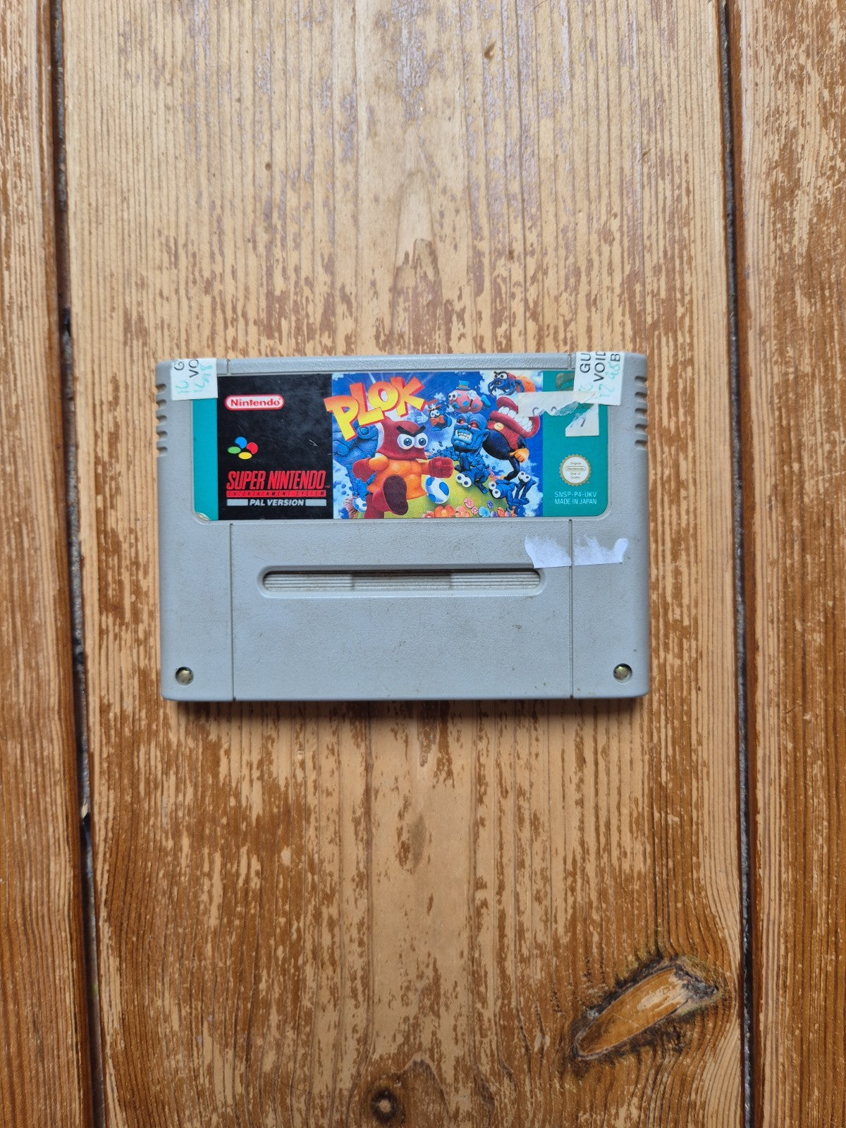 Plok - SNES Super Nintendo - PAL - UK