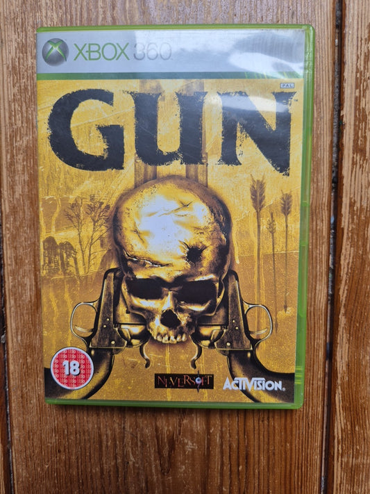 Gun Xbox 360 2005 Complete with Manual PAL UK