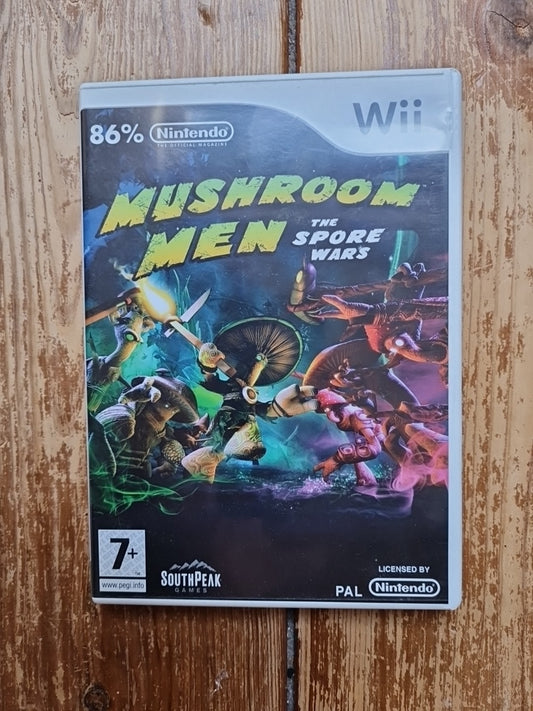 Mushroom Men The Spore Wars Nintendo Wii Complete With ManuL PAL UK