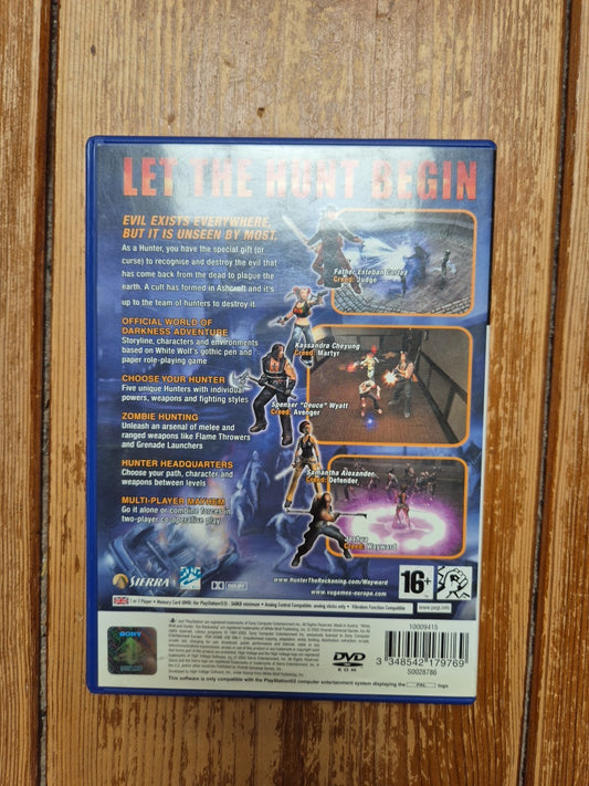 Hunter The Reckoning: Wayward - PS2 (PAL) PlayStation 2 Complete With Manual