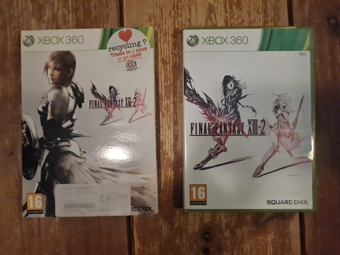 Final Fantasy XIII-2-Slip Cover Edition ( Microsoft Xbox 360) Complete W/ Manual