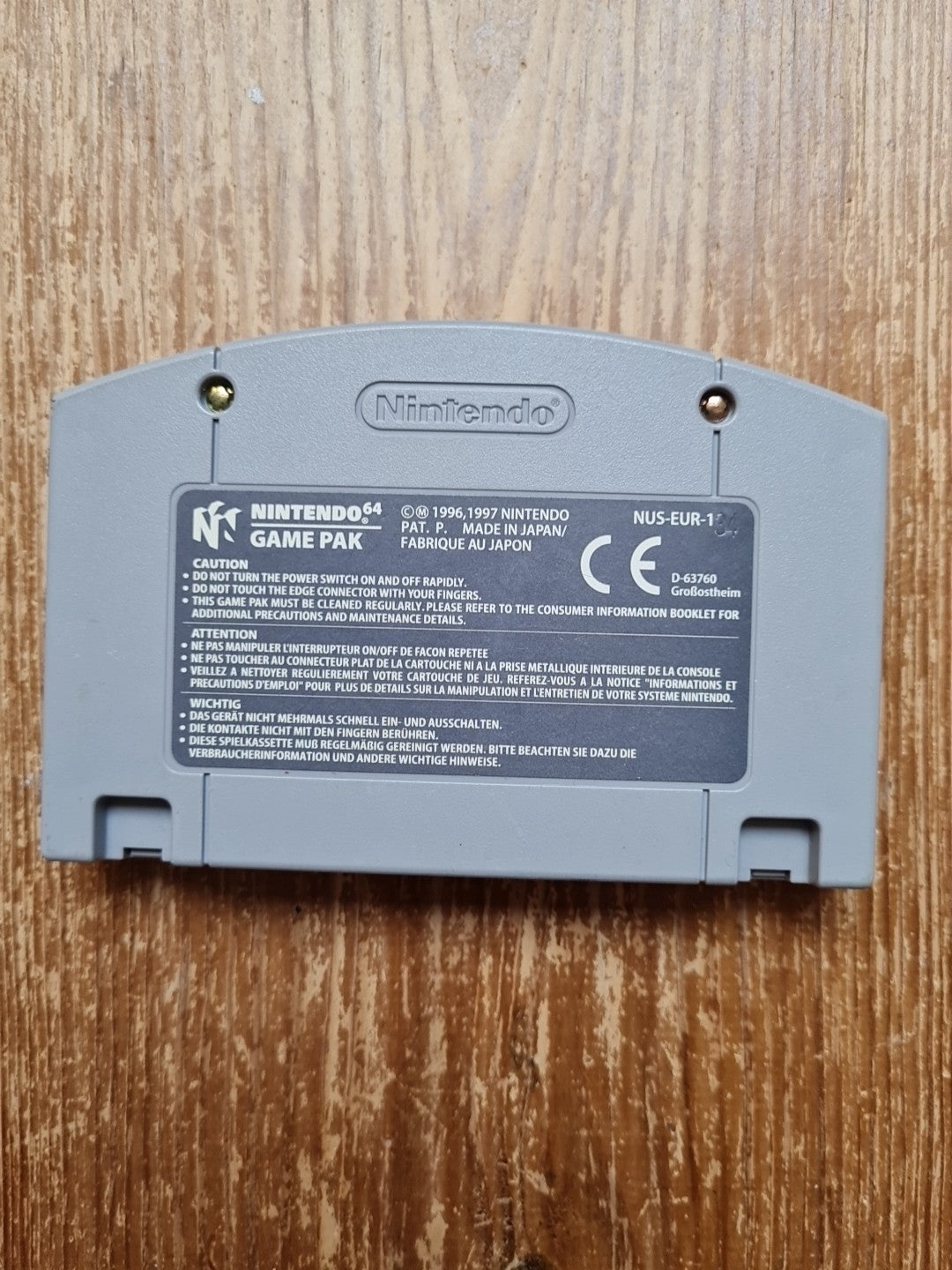 Nagano Winter Olympics '98 N64 Nintendo 64 PAL UK