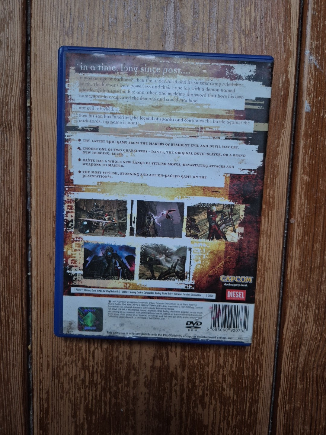 Devil May Cry 2 Playstation 2 PS2 PAL UK Complete With Manual
