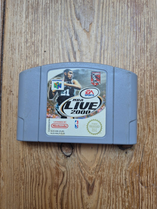 NBA Live 2000 - Nintendo 64 N64 PAL UK