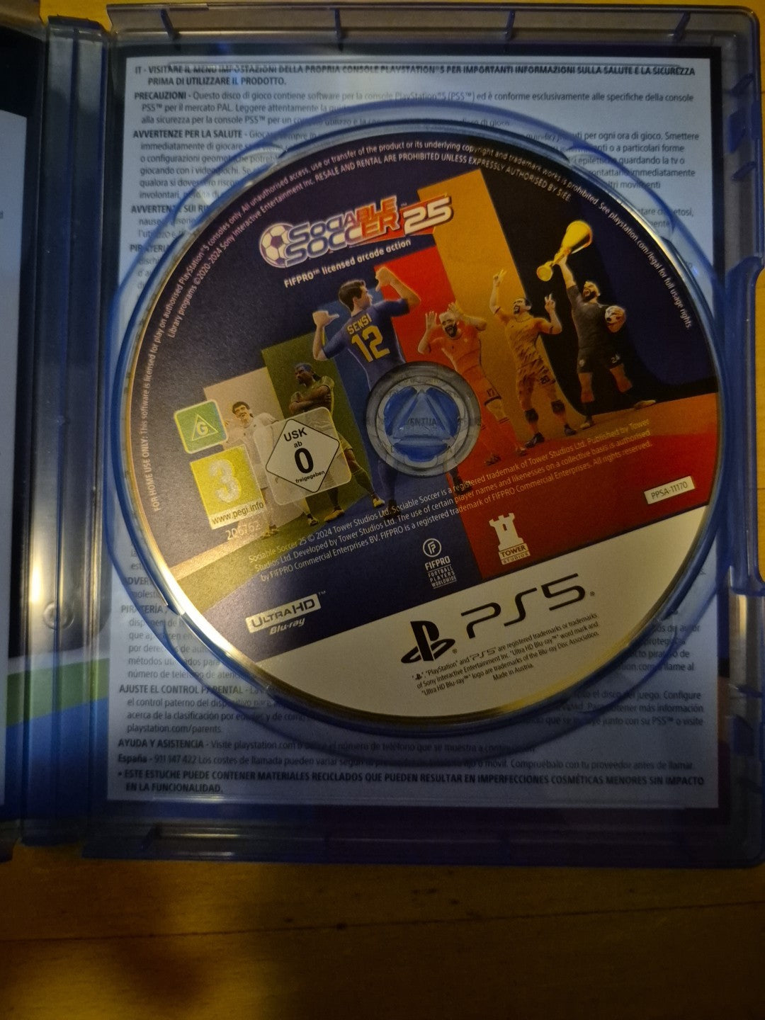 Sociable Soccer 25 (PS5 / PlayStation 5 PAL UK