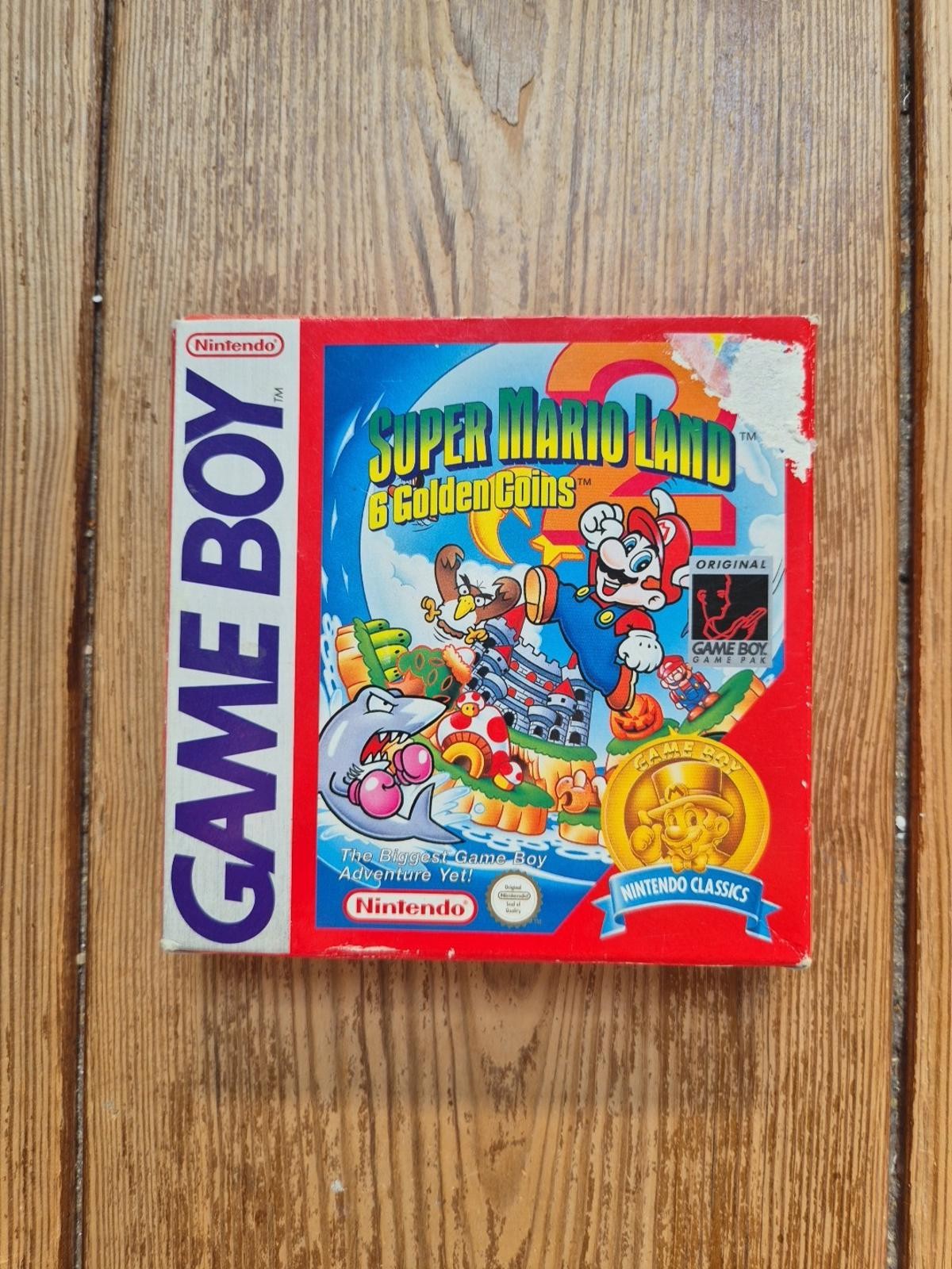 Super Mario Land 2 - Nintendo Game Boy - Nintendo Classics PAL Complete
