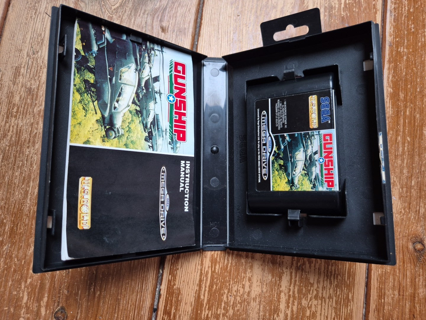 Gunship - Sega Mega Drive - Compete With Manual PAL UK