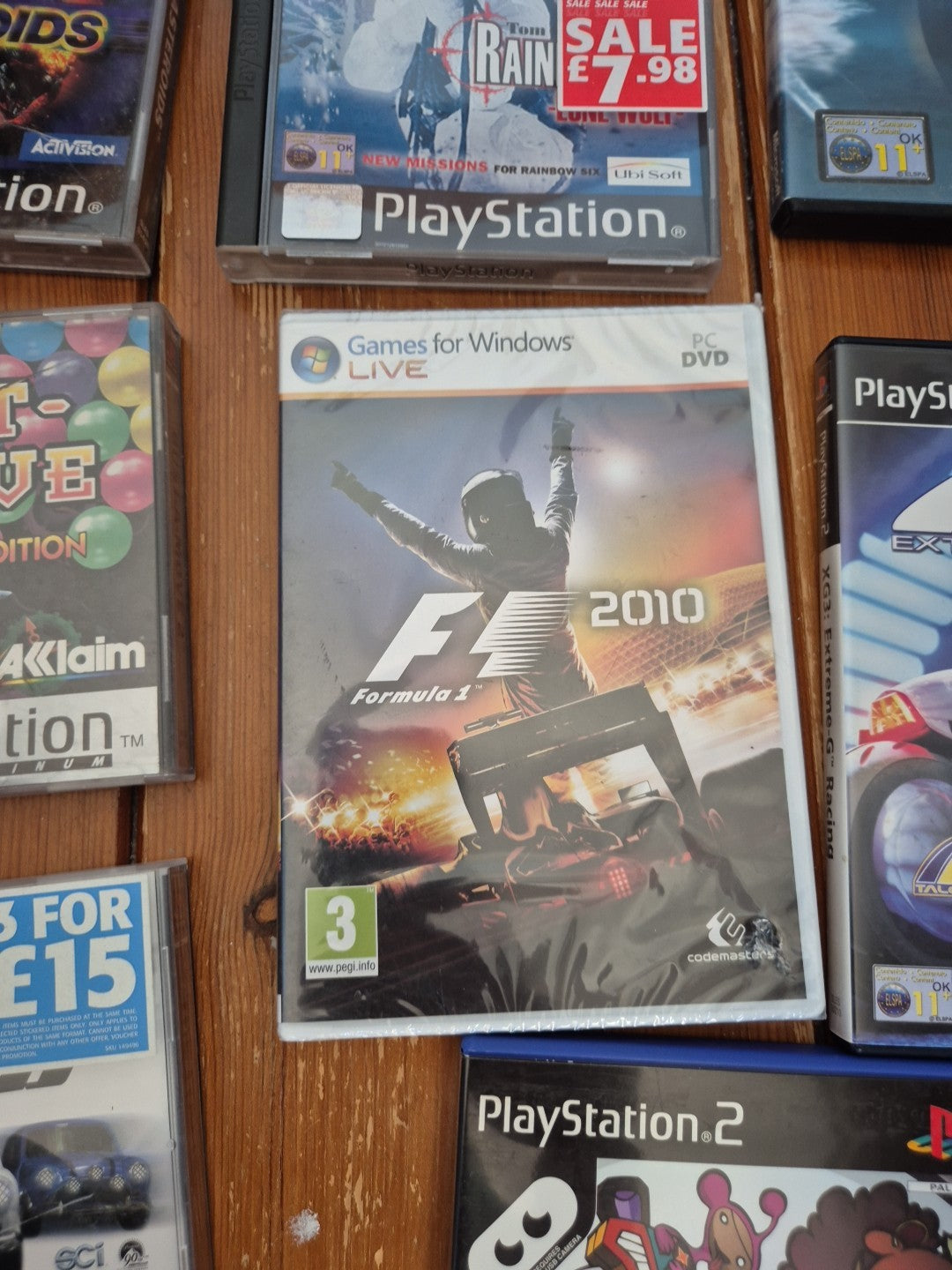 Mixed Gaming Joblot Bundle Ps1 Ps2 Ps3 PC Wii - All PAL UK Versions