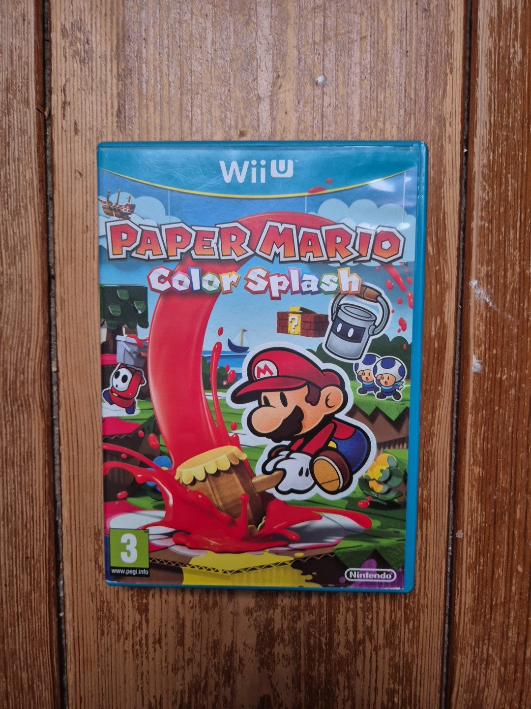Paper Mario: Color Splash (Nintendo Wii U, 2016) PAL UK