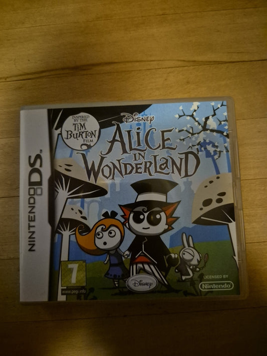 Disney Alice in Wonderland (Nintendo DS, PAL) – Complete With Manual