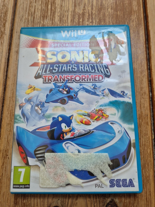Sonic All Stars Racing Transformed Special Edition - Nintendo Wii U PAL UK
