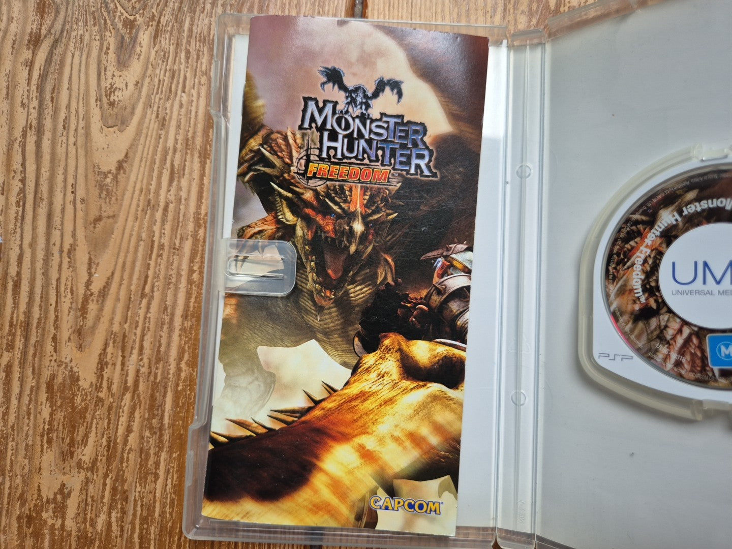 Monster Hunter: Freedom (PSP) PAL UK Complete With Manual