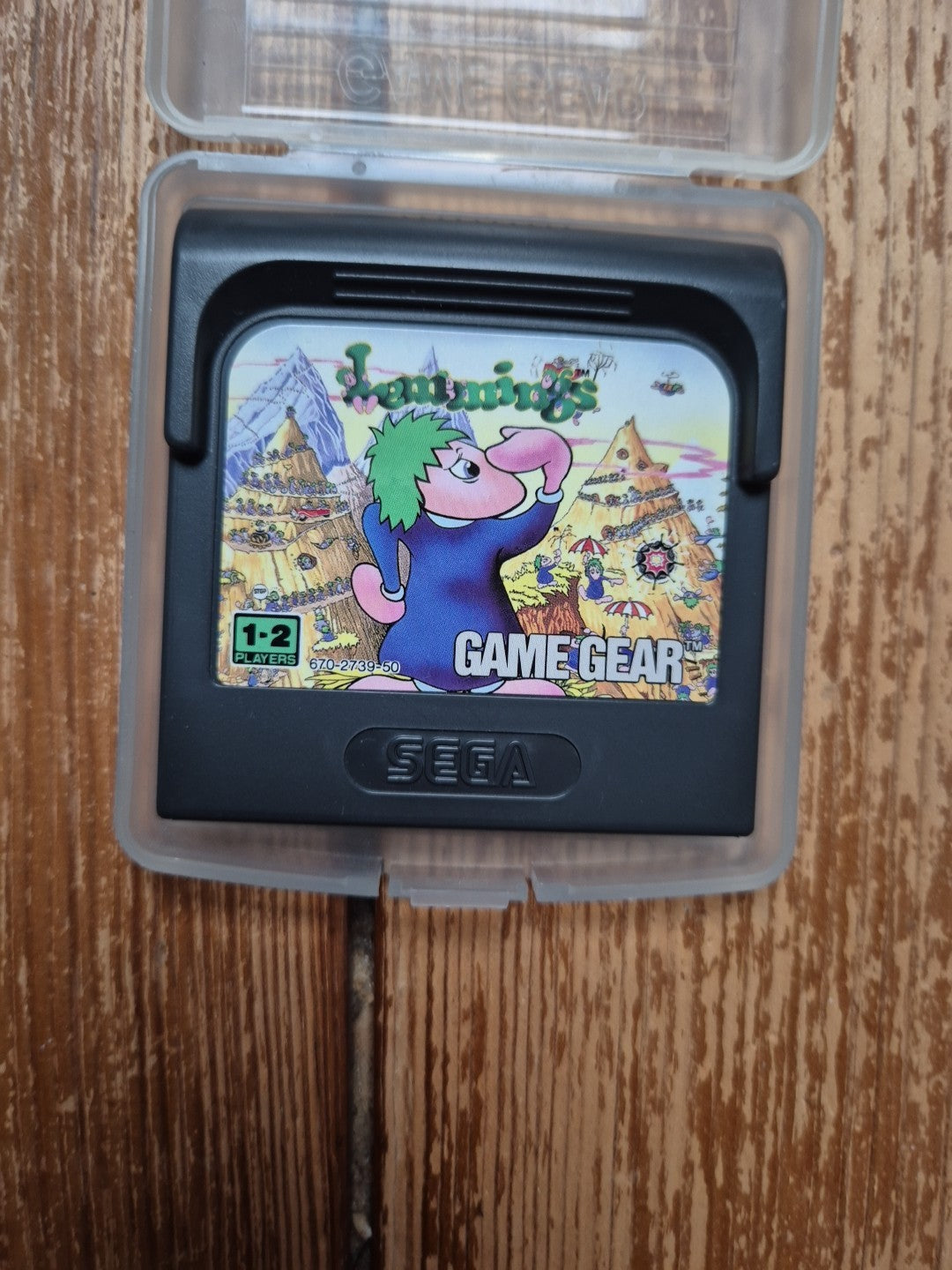 Sega Game Gear Bundle - Indiana Jones Halley Wars Lemmings PAL UK