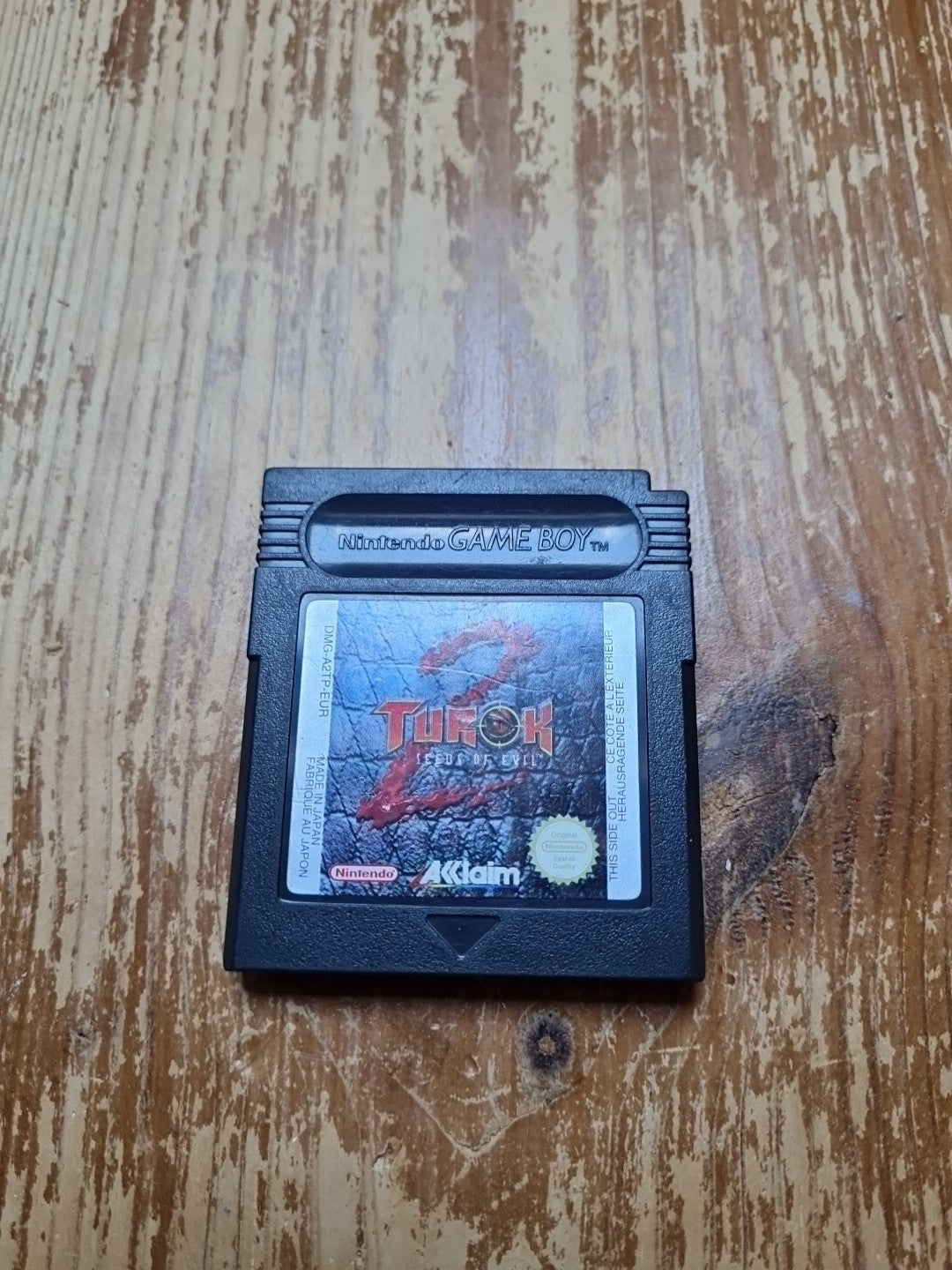 Turok 2 Seeds of Evil - Nintendo Game Boy PAL UK
