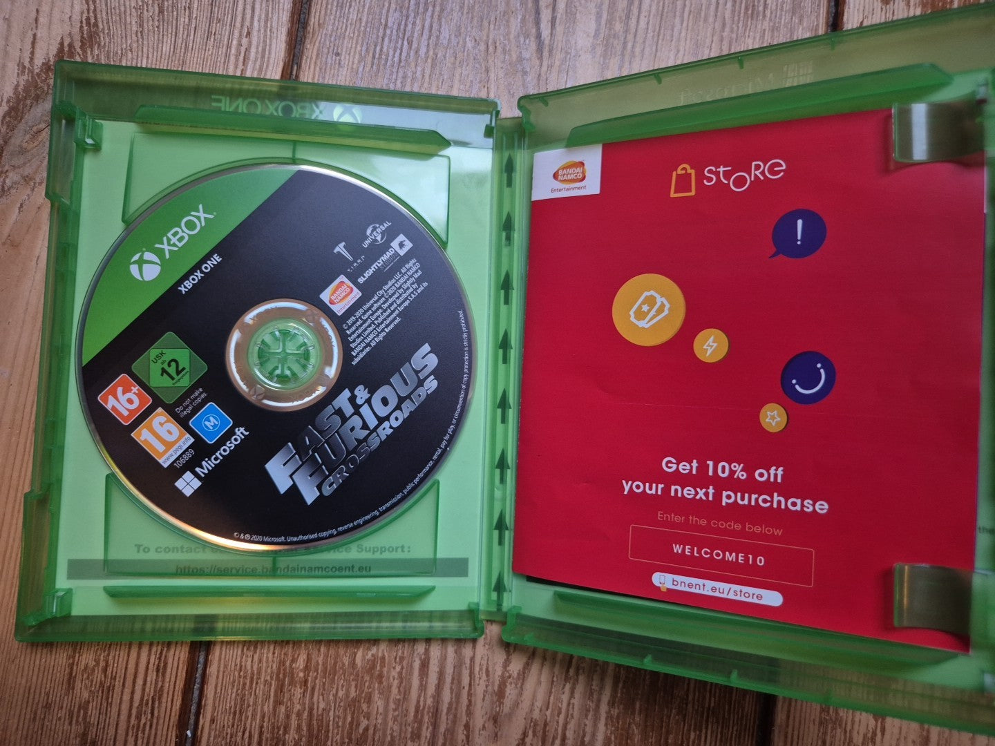 Fast & Furious Crossroads (Microsoft Xbox One, 2020) PAL UK