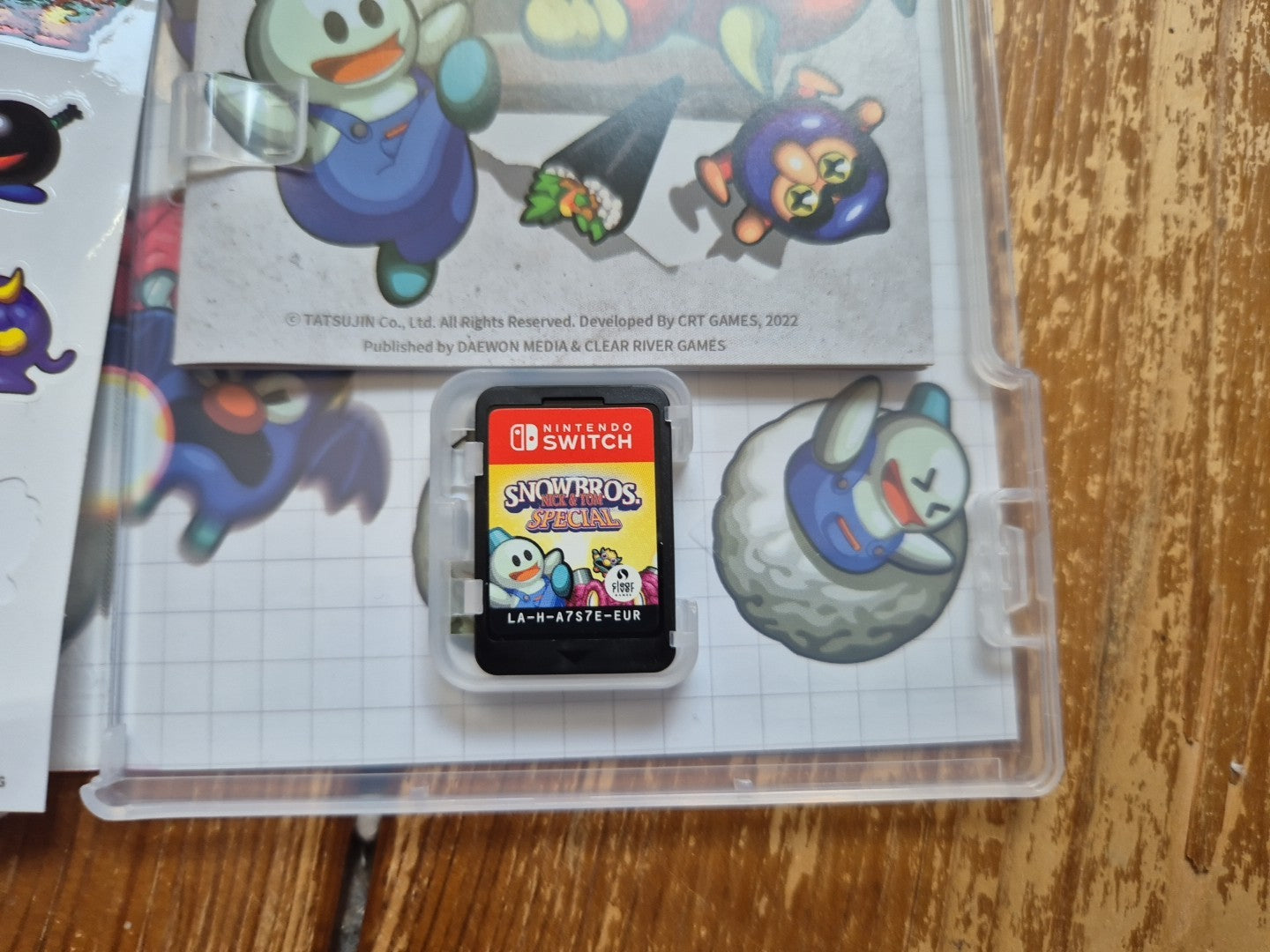 Snow Bros Nick & Tom Special Nintendo Switch Complete PAL UK