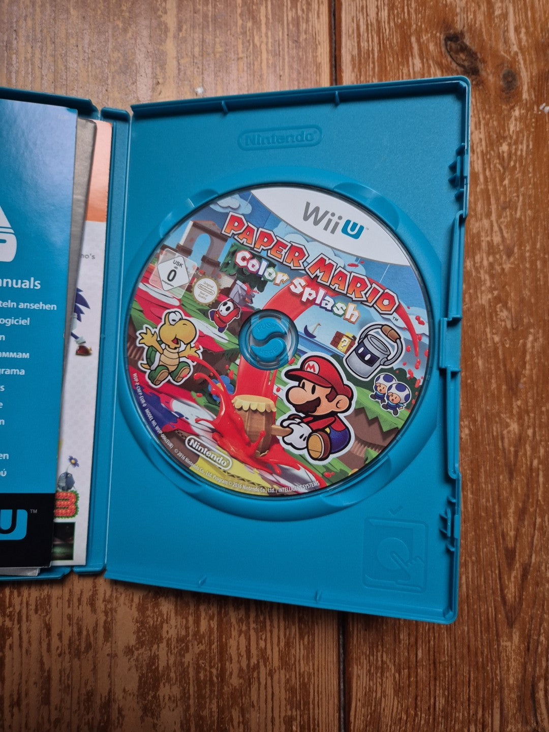 Paper Mario: Color Splash (Nintendo Wii U, 2016) PAL UK