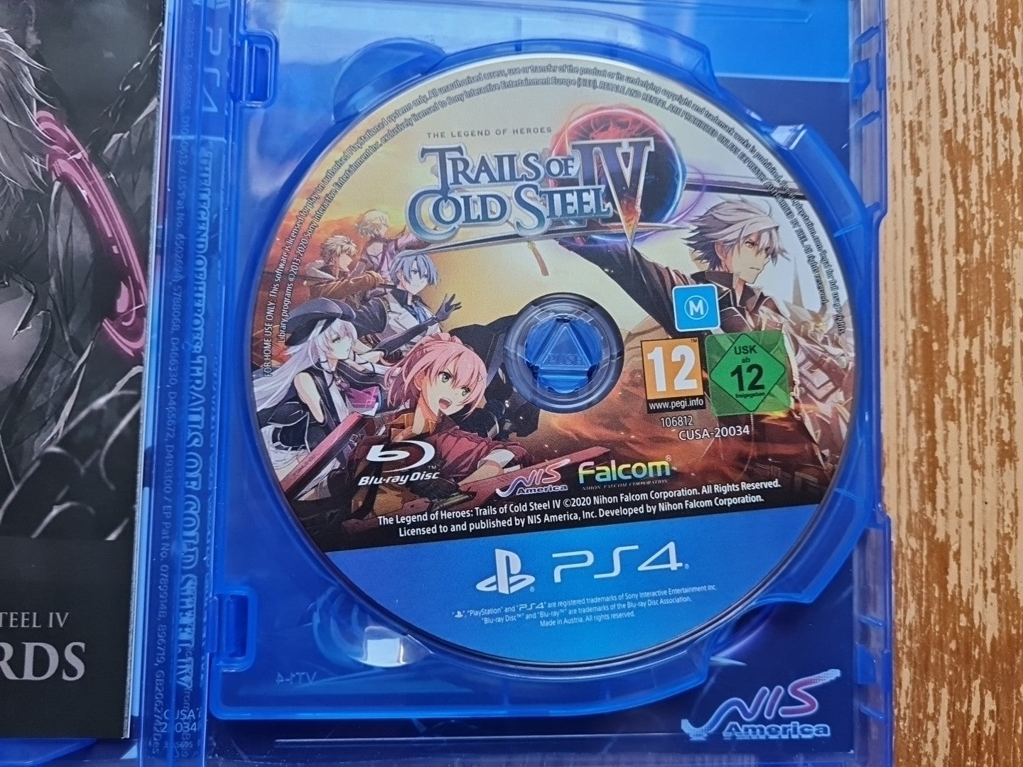The Legend of Heroes Trails of Cold Steel 4 IV Ps4 PlayStation 4 PAL UK