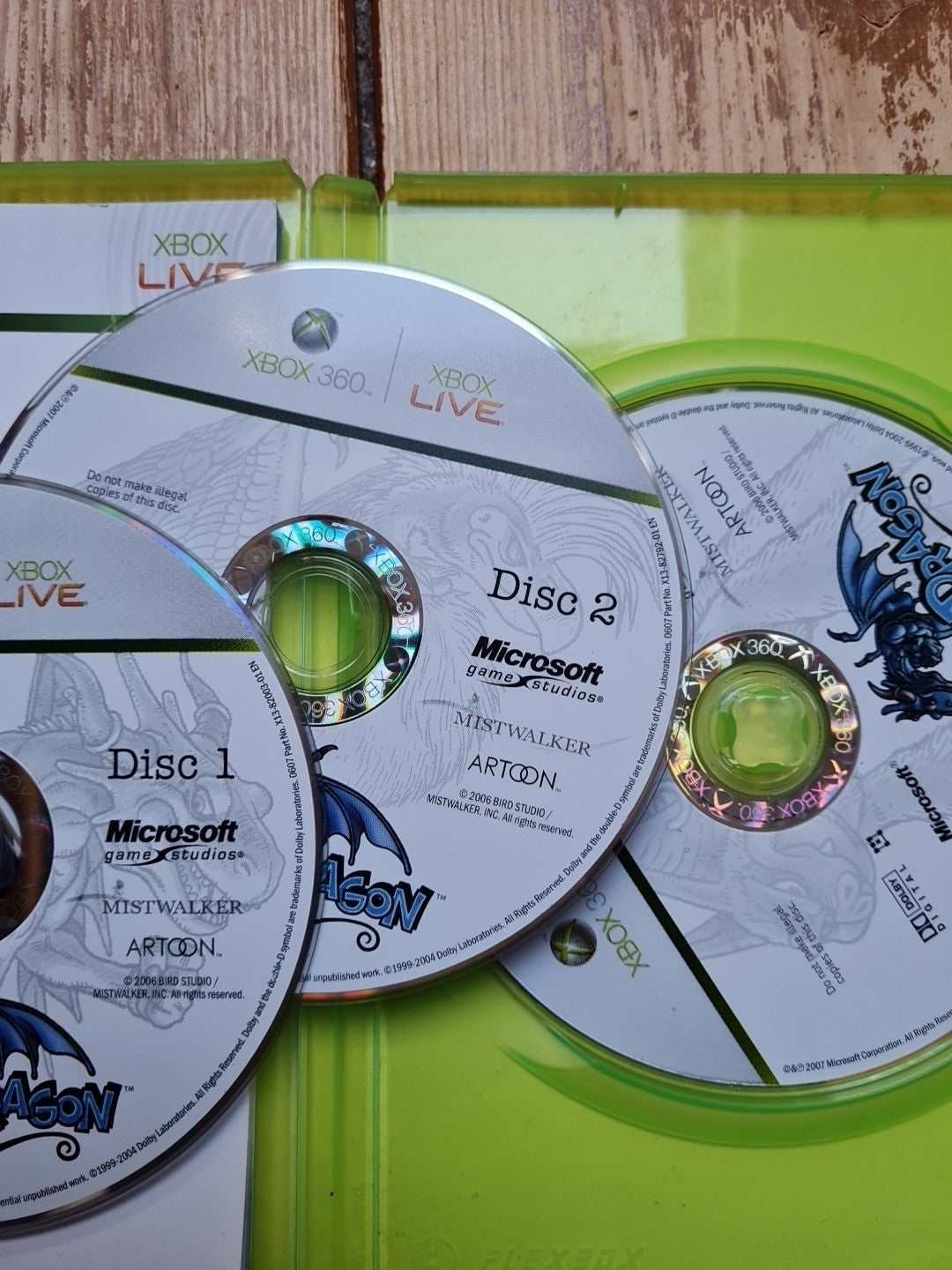 Blue Dragon (Xbox 360) Complete With Manual PAL UK