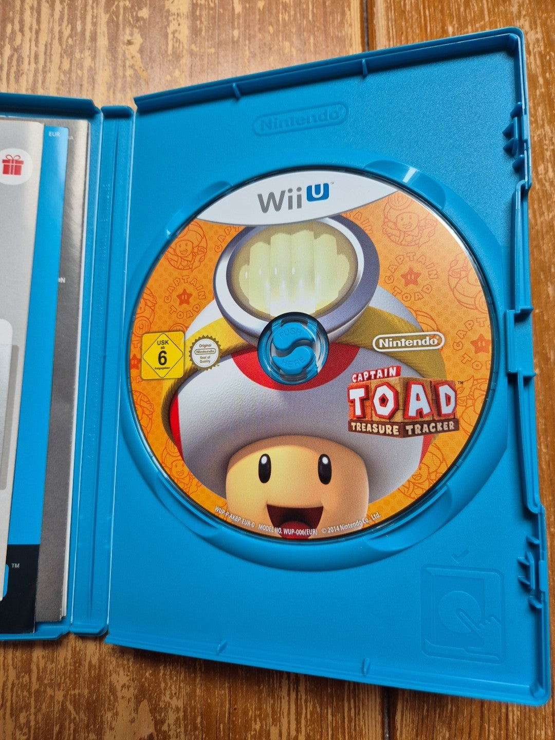 Captain Toad: Treasure Tracker (Nintendo Wii U) PAL UK version