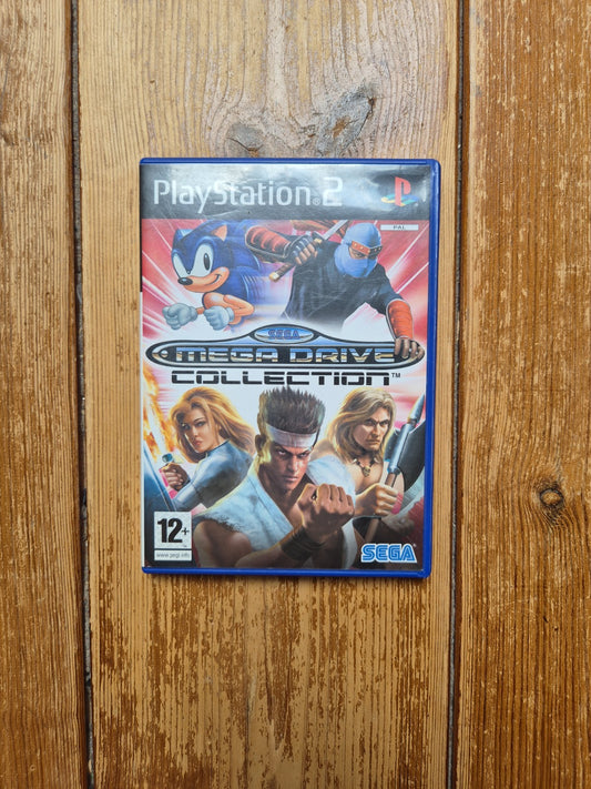 Sega Mega Drive Collection PS2 PlayStation 2 Compete With Manual