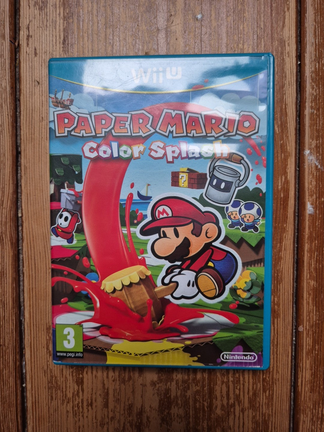 Paper Mario: Color Splash (Nintendo Wii U, 2016) PAL UK