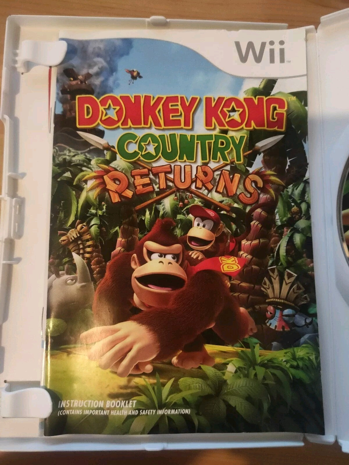 Donkey Kong Country Returns (Nintendo Wii, 2010) PAL UK Complete with Manual