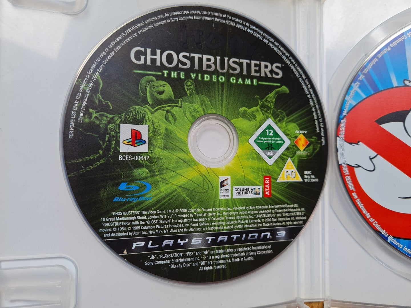 Ghostbusters: The Video Game Special Edition (PS3 PlayStation 3) W Blue Ray Film