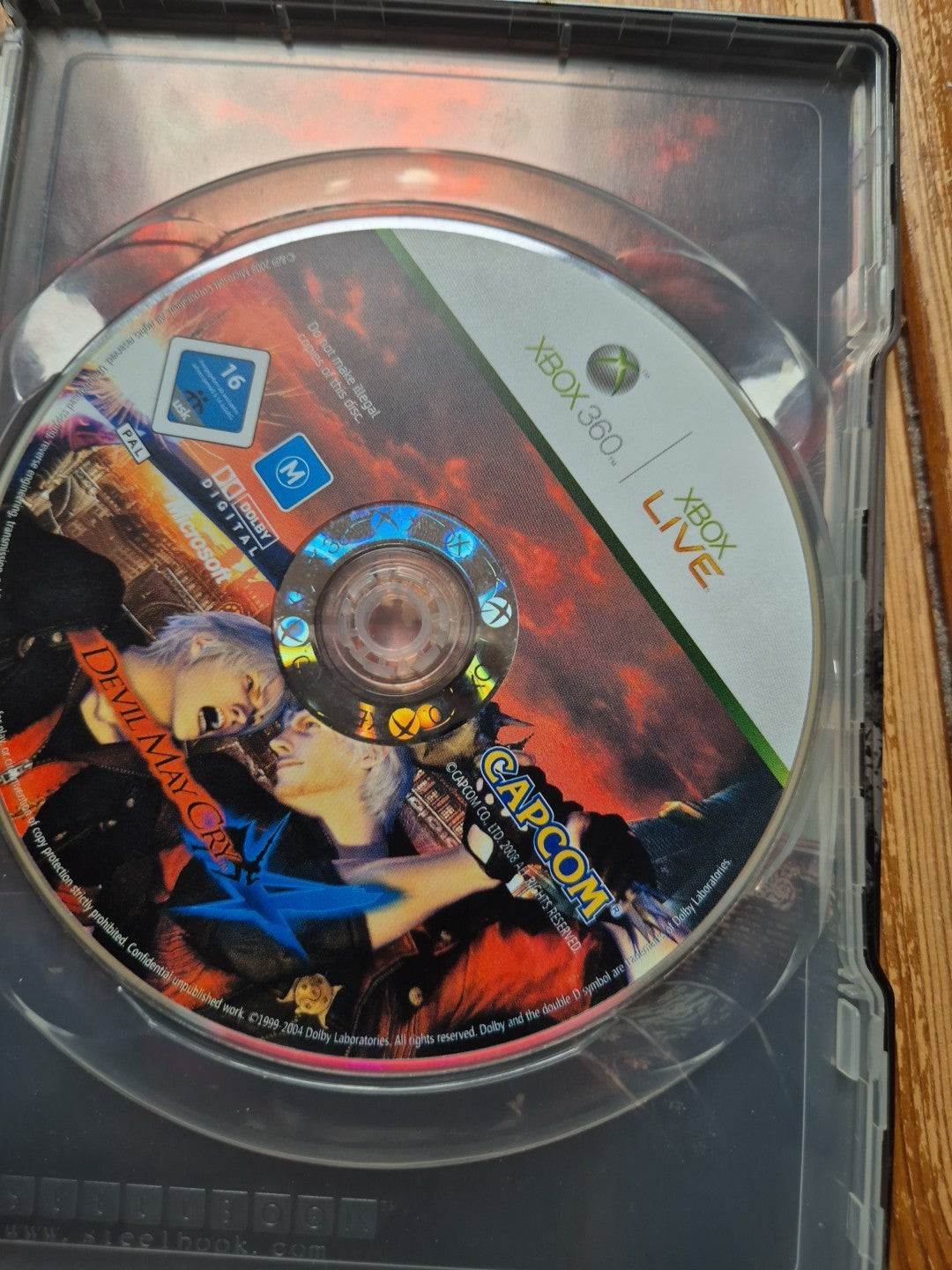 Devil May Cry 4 Collectors Steelbook Edition Xbox 360 Complete PAL UK