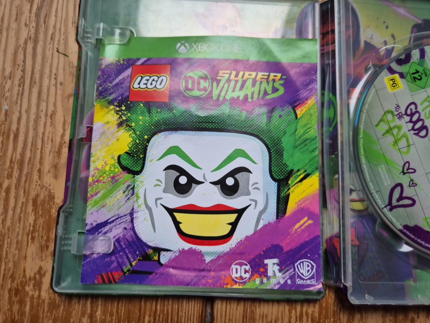 Xbox One Lego DC Super Villains Steelbook With Disc PAL UK