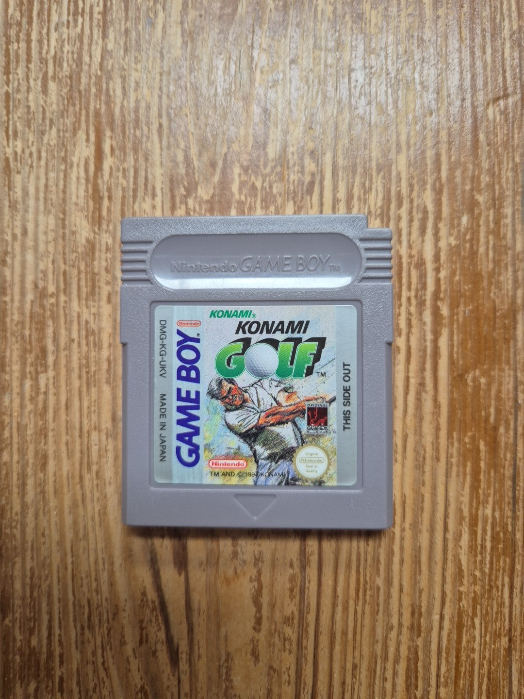 Konami Golf - Nintendo Game Boy - PAL UK version
