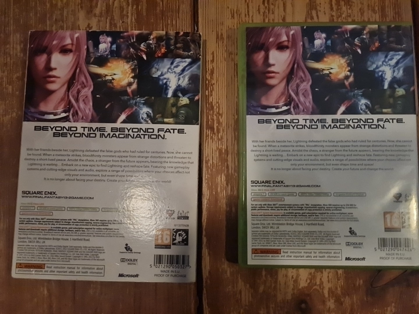 Final Fantasy XIII-2-Slip Cover Edition ( Microsoft Xbox 360) Complete W/ Manual