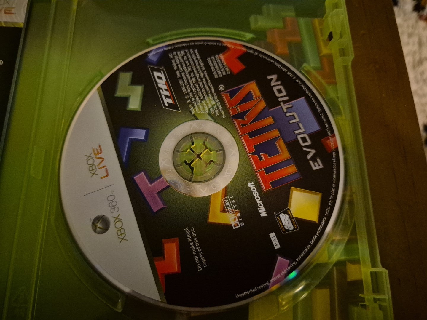 Tetris Evolution - Xbox 360 Complete With Manual PAL UK