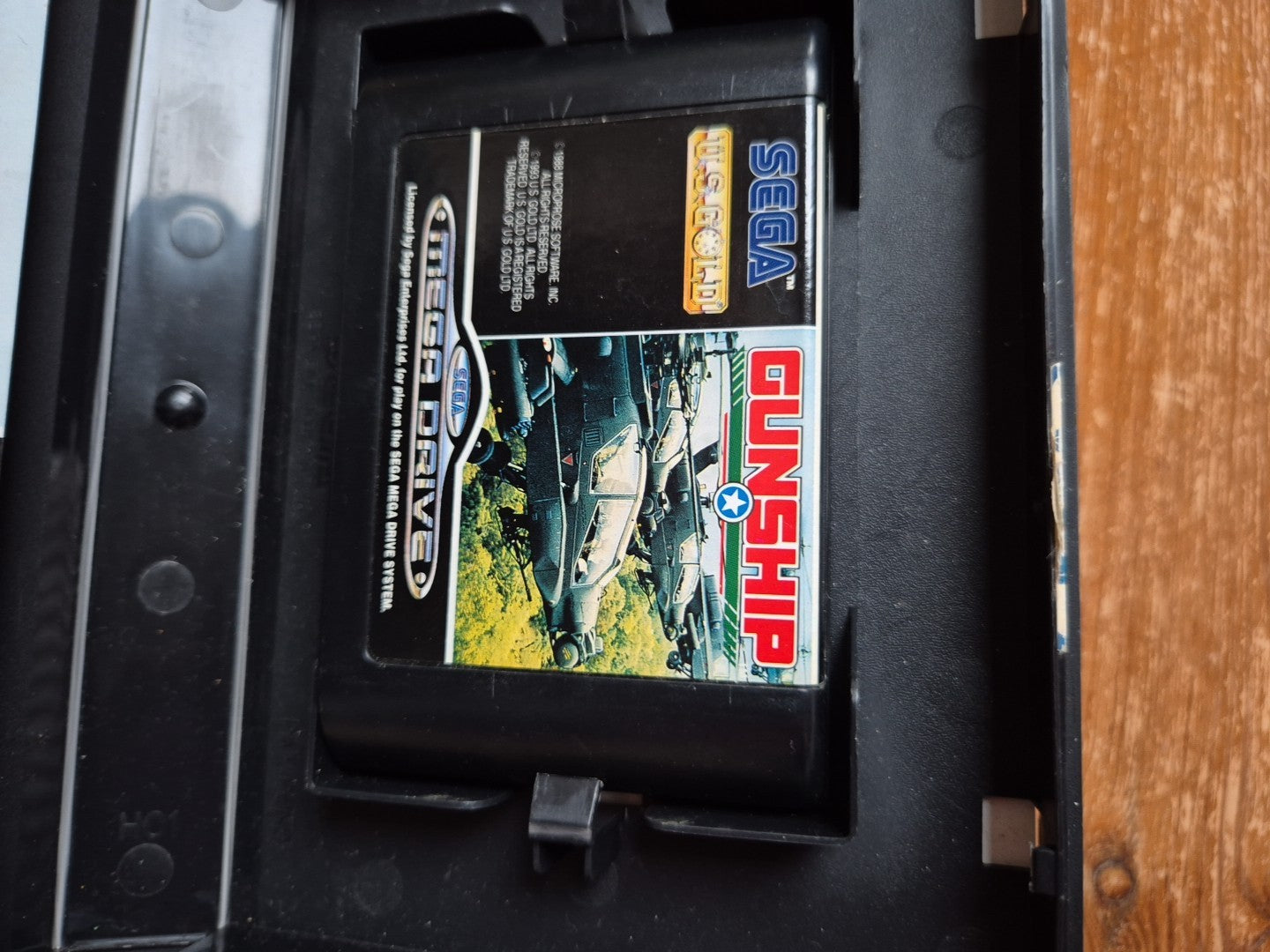 Gunship - Sega Mega Drive - Compete With Manual PAL UK