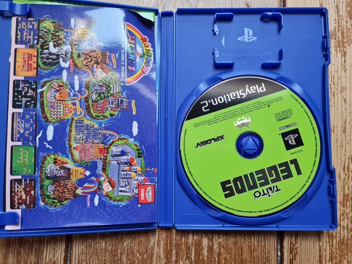 Taito Legends (PS2 PlayStation 2) Complete With Manual PAL UK