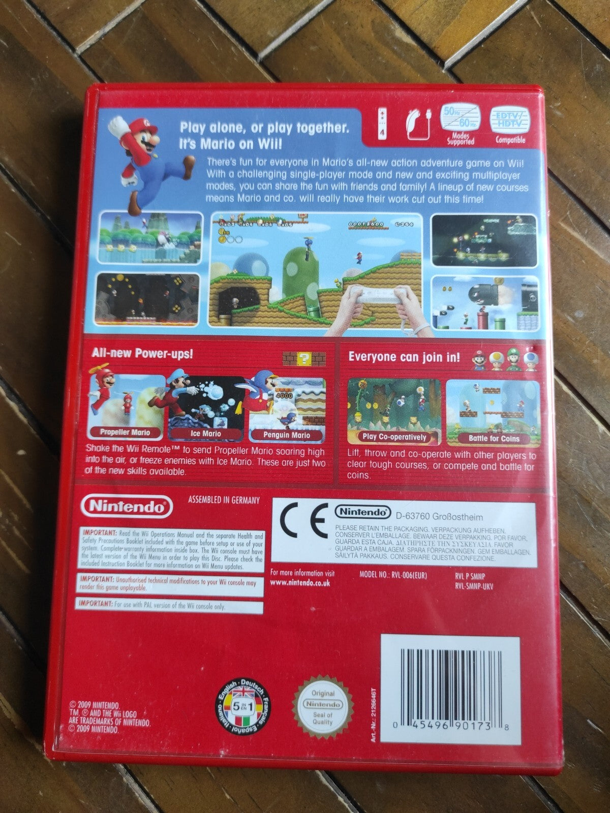 New Super Mario Bros Wii - PAL UK - Nintendo Wii