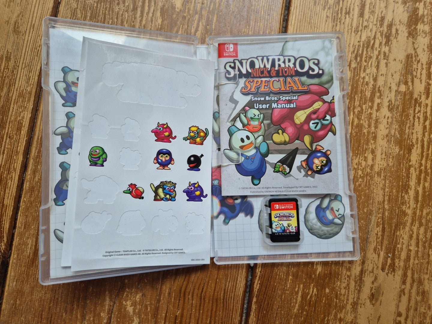 Snow Bros Nick & Tom Special Nintendo Switch Complete PAL UK